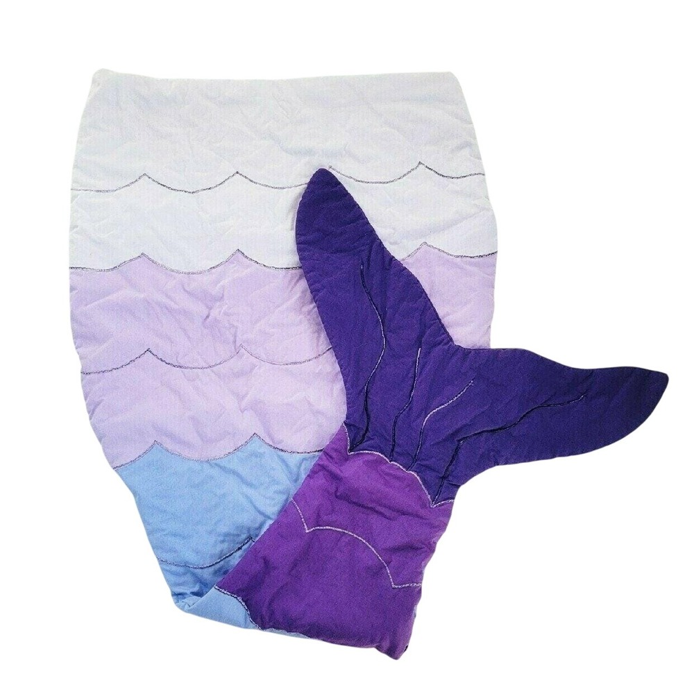 Mermaid Tail Blanket Handmade